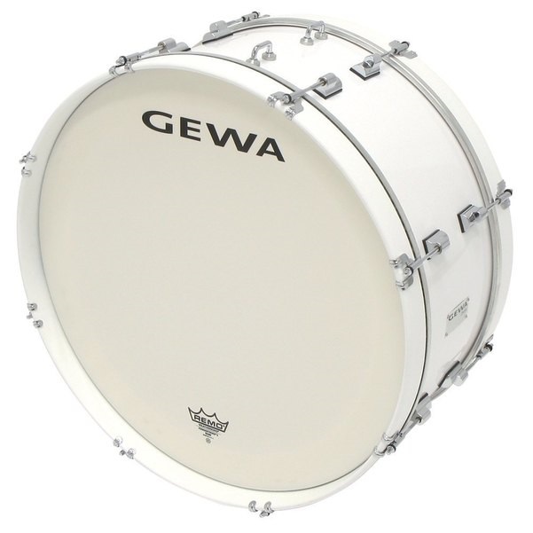 GEWA JB54130-24X10 WHITE - 14"x10" Beyaz Bando Bas Davulu